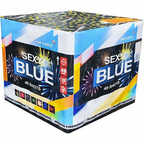 Батарея салютов Sexy Blue